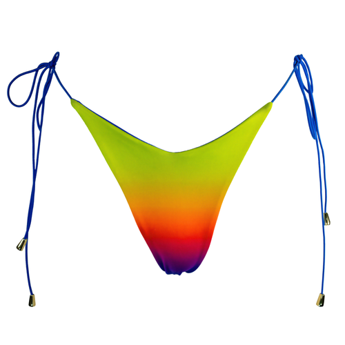 Suki V-String Extreme Micro Bikini Bottom - Jamaica